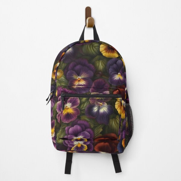 Item preview, Dark Pansies Floral Pattern designed and sold by pinkal.