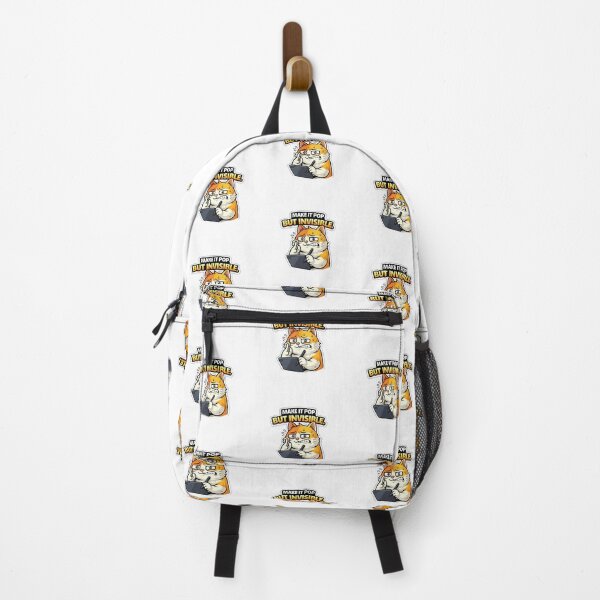 Item preview, Make It Pop But Invisible. — Graphic Designer Cat Sticker designed and sold by Gentlestate.