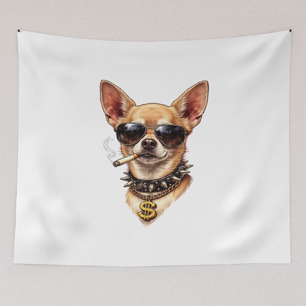 Item preview, The Alpha Chihuahua: Mob Boss Edition designed and sold by mirojurin by AXXISS .