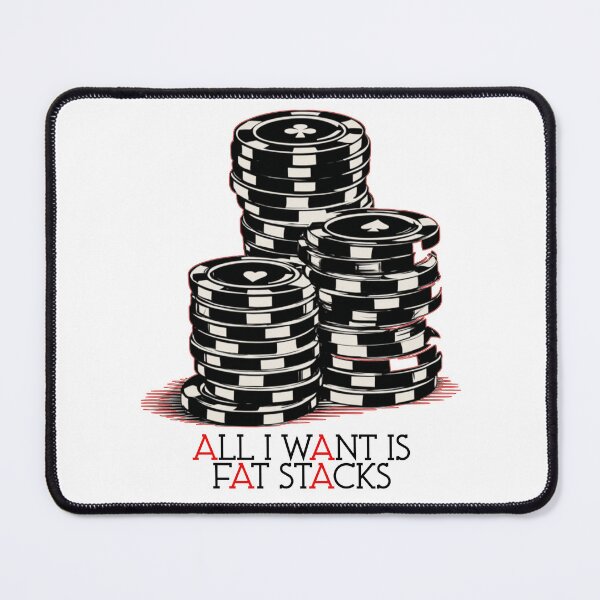 Item preview, Fat Stacks Poker Chips Design – High Roller Casino Style Stack Art designed and sold by Ignorant-Artist.