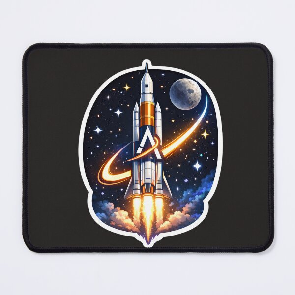 Item preview, Epic Space Rocket Launch to the Moon designed and sold by Rohan132.