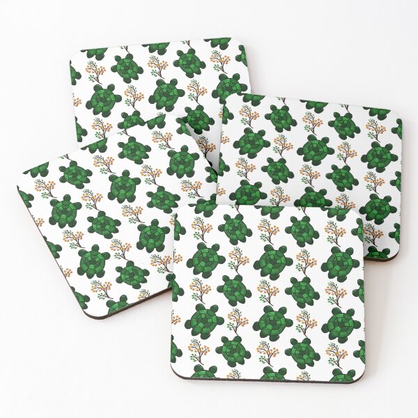 Item preview, Cute Green Turtle Seamless Pattern | Botanical Turtle Pattern Design   designed and sold by HopeAndHustle.