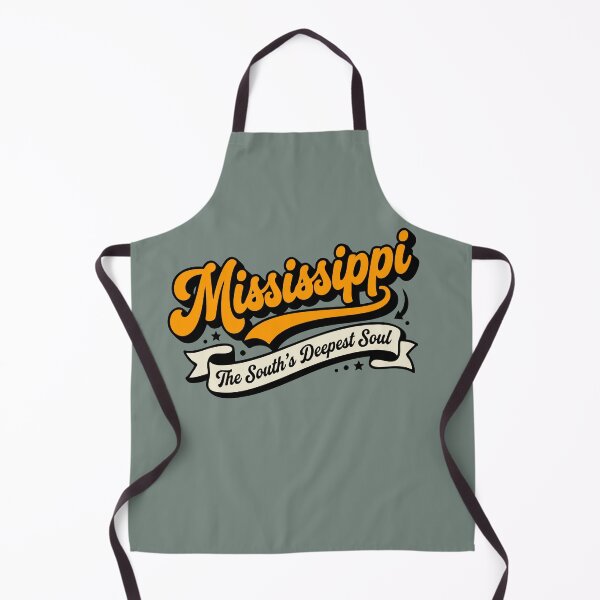 Item preview, Mississippi Retro Vintage Typography The Souths Deepest Soul Aesthetic designed and sold by Cozy-Old-Pub.