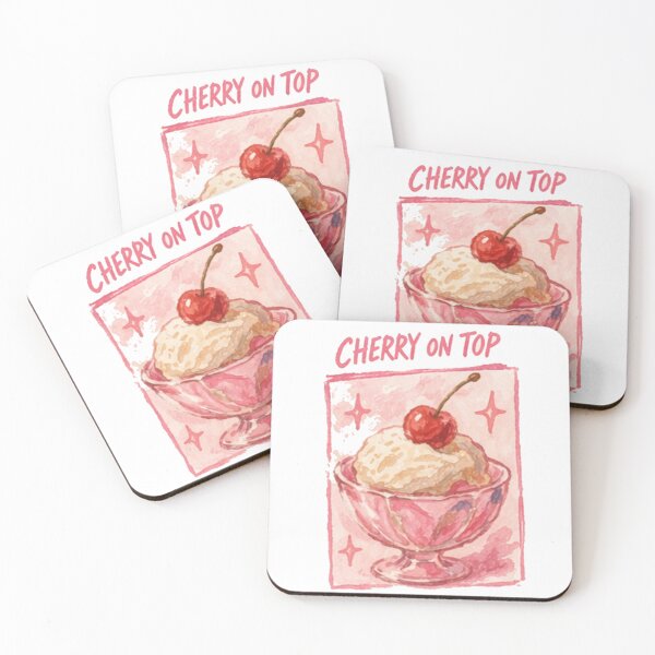 Item preview, Cherry on Top Summer Design | Ice Cream & Sweet Vibes | Fun Summer Typography designed and sold by Mialunaa.