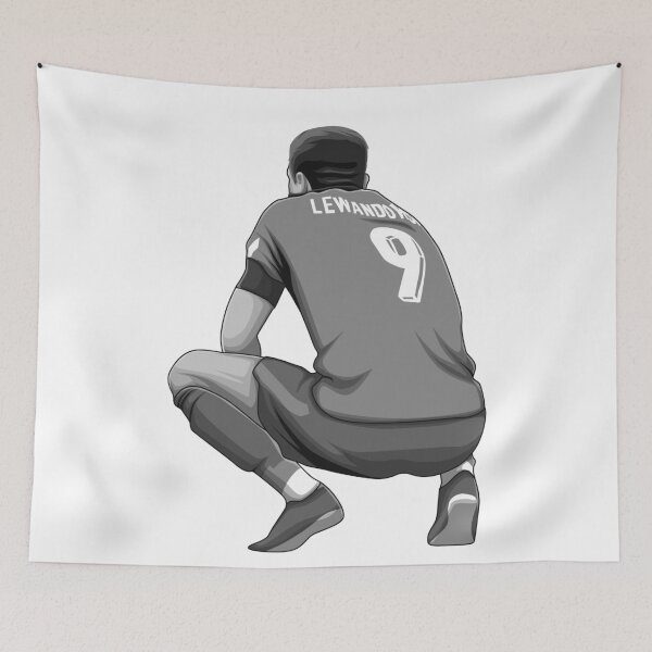 Item preview, Robert Lewandowski Black and White Version designed and sold by Aldduardo.