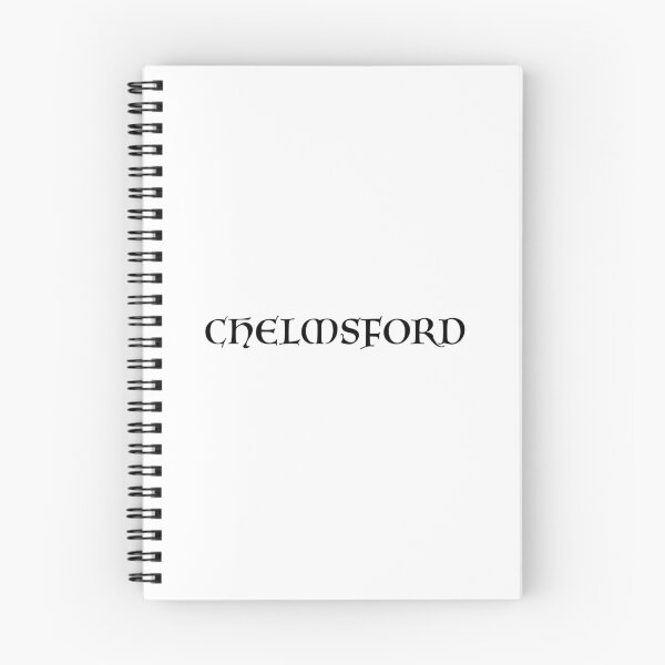 Item preview, Chelmsford old medieval style text (Black) designed and sold by STUDIO-72.