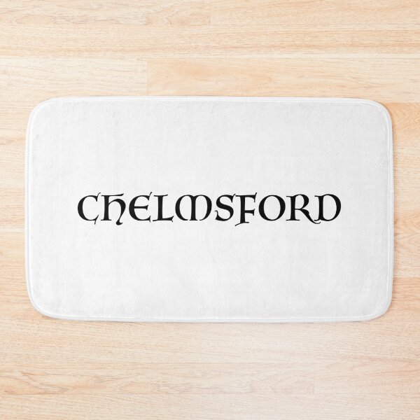 Item preview, Chelmsford old medieval style text (Black) designed and sold by STUDIO-72.