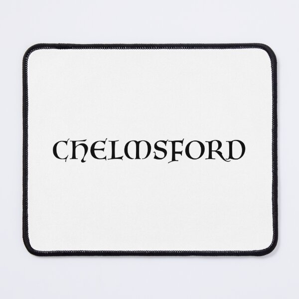 Item preview, Chelmsford old medieval style text (Black) designed and sold by STUDIO-72.