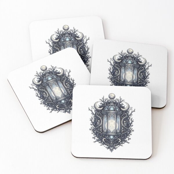Item preview, Moonlit Lantern Reliquary Crest designed and sold by IllumeInk.