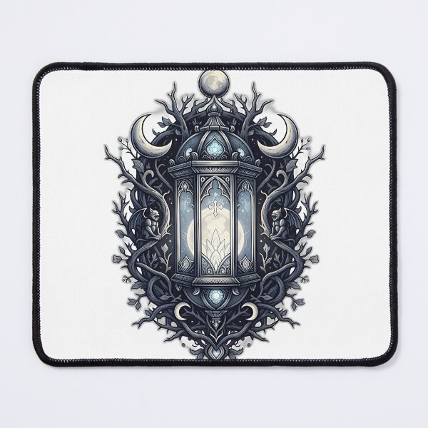 Item preview, Moonlit Lantern Reliquary Crest designed and sold by IllumeInk.