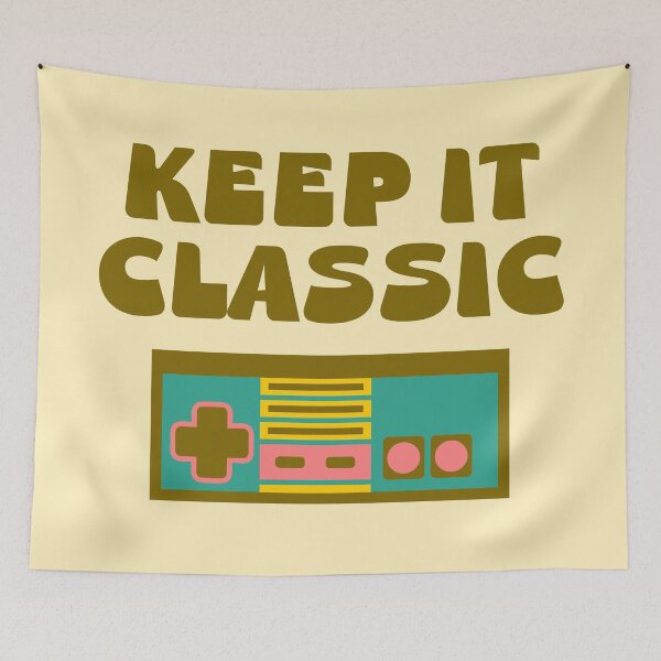 Item preview, Keep It Classic Novelty Gifts Funny Retro Gaming 80s designed and sold by Colorfulman.