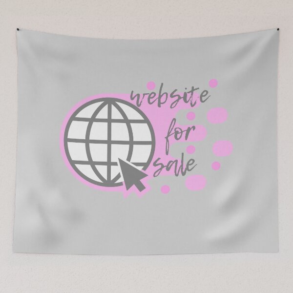 Item preview, Pink Cute Sell Your Website Falling Dollars WWW designed and sold by ReuvenStore.