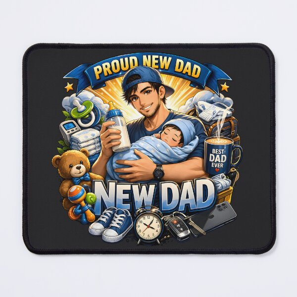 Item preview, Proud New Dad Gift designed and sold by BloomOfDesign.