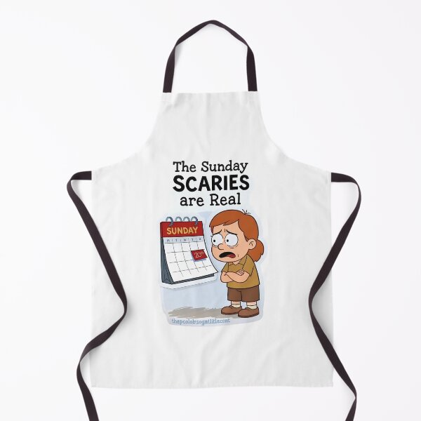 Item preview, The Sunday Scaries Are Real designed and sold by JobVibeStudio.