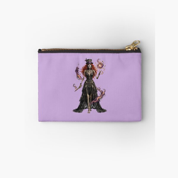 Item preview, Maman Brigitte Skeleton Voodoo Witch Art Design designed and sold by Cauldron Crafts.