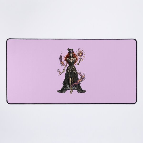 Item preview, Maman Brigitte Skeleton Voodoo Witch Art Design designed and sold by Cauldron Crafts.