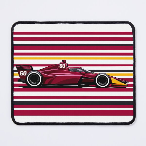 Item preview, 2026 Felix Rosenqvist #60 IndyCar Side Profile designed and sold by PitWallArt.