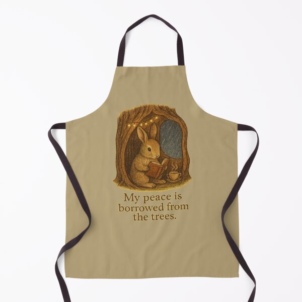 Item preview, Rabbit’s Refuge on a Rainy Night designed and sold by ChirpInc.