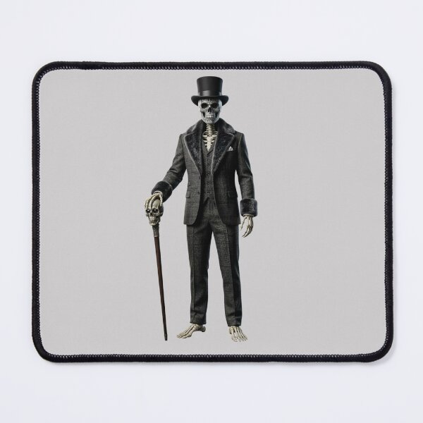 Item preview, Baron Samedi Skeleton in Top Hat and Cane Voodoo Witch Art Design designed and sold by Cauldron Crafts.