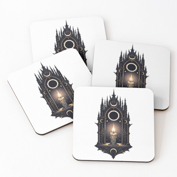 Item preview, Eclipse Candle Shrine Emblem designed and sold by IllumeInk.