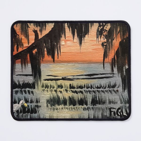 Item preview, Glimmers in the swamp - Bagliori nella palude designed and sold by Soulpassionart.