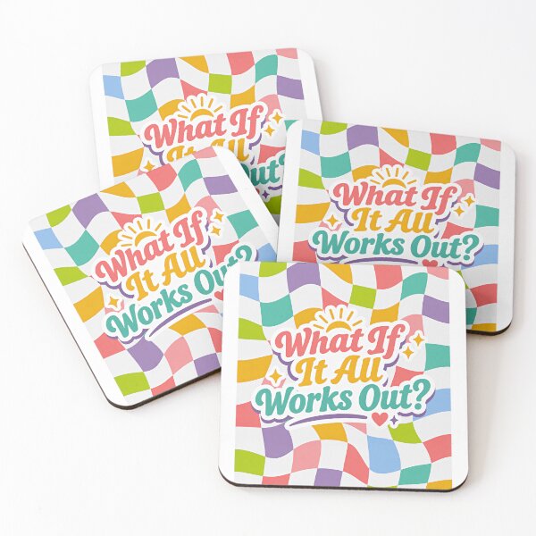 Item preview, What If It All Works Out? Dream Big Quote designed and sold by SkeletonsDanger.