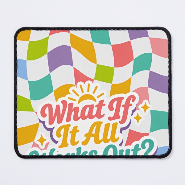 Item preview, What If It All Works Out? Dream Big Quote designed and sold by SkeletonsDanger.