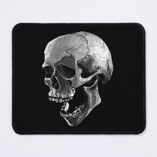 Item preview, Pixel Art Open Mouth Skull designed and sold by Jasmine Froley.