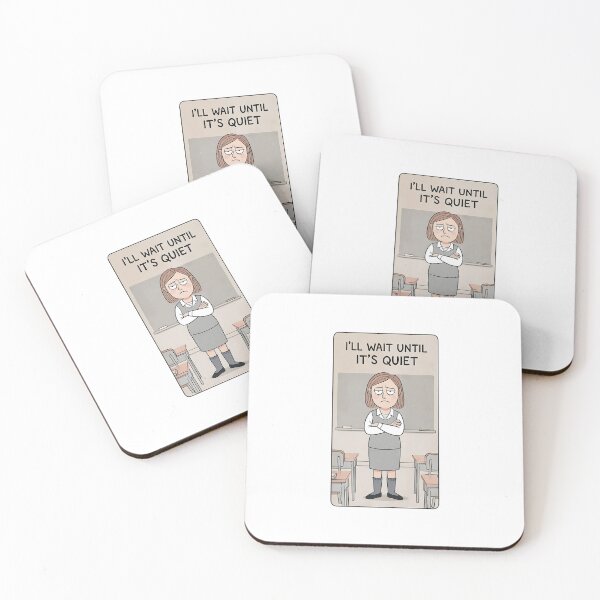 Item preview, Classic Teacher Patience - I'll Wait designed and sold by JobVibeStudio.