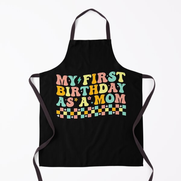 Item preview, First Birthday as a Mom Retro designed and sold by KroghDs.