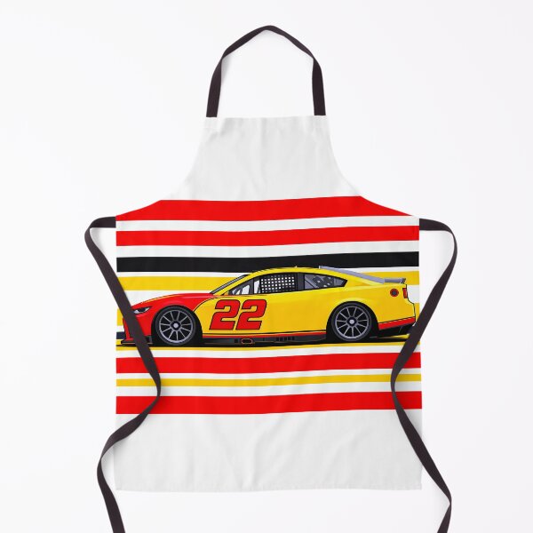 Item preview, 2026 Joey Logano No.22 Yellow Nascar Side Profile designed and sold by PitWallArt.