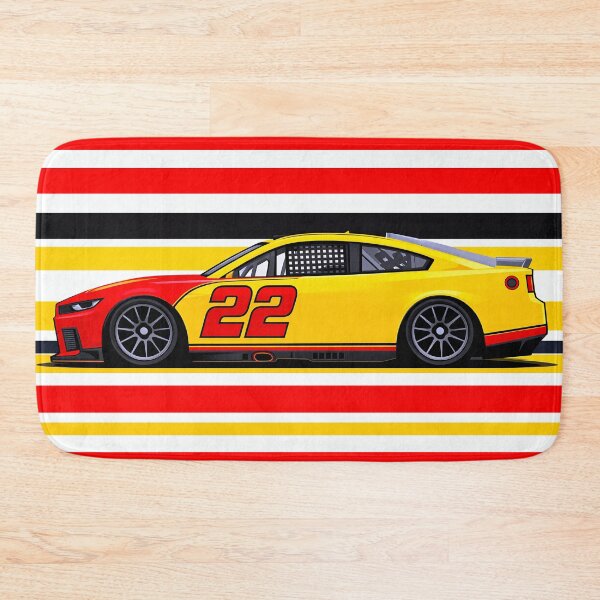 Item preview, 2026 Joey Logano No.22 Yellow Nascar Side Profile designed and sold by PitWallArt.