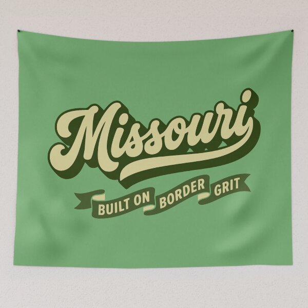 Item preview, My Favorite Missouri Vintage Script Design Built On Border Grit For Local Heartland Souls designed and sold by Cozy-Old-Pub.