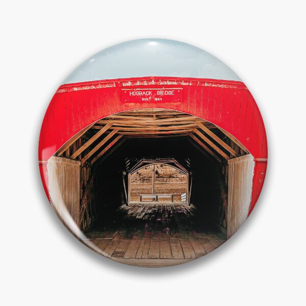 Item preview, Historic Hogback Covered Bridge designed and sold by amyk2730.