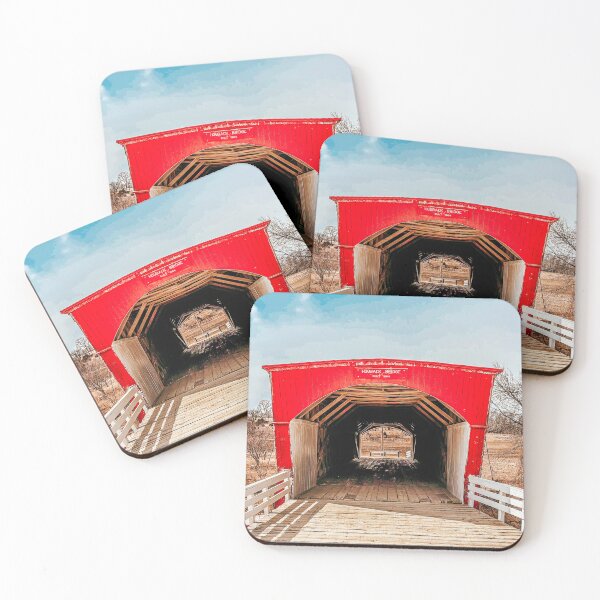 Item preview, Historic Hogback Covered Bridge designed and sold by amyk2730.