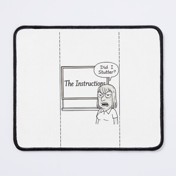 Item preview, Did I Stutter? The Instructions designed and sold by JobVibeStudio.