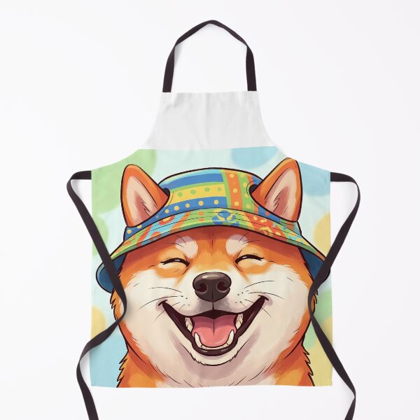 Item preview, Happy Shiba Inu in Summer Bucket Hat designed and sold by GlowingTales.