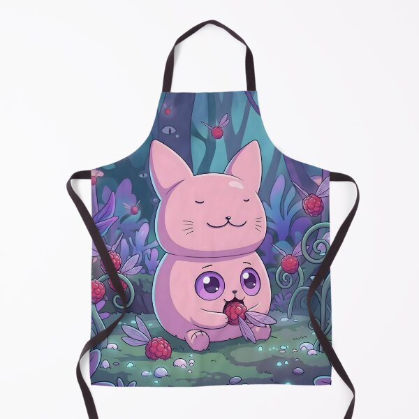 Item preview, Cute Fantasy Bunny Eating Magic Berries designed and sold by D6rkT3chDemon.