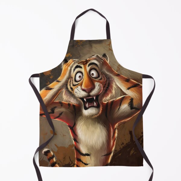 Item preview, Tiger in shock. designed and sold by MyHappyArtShop.