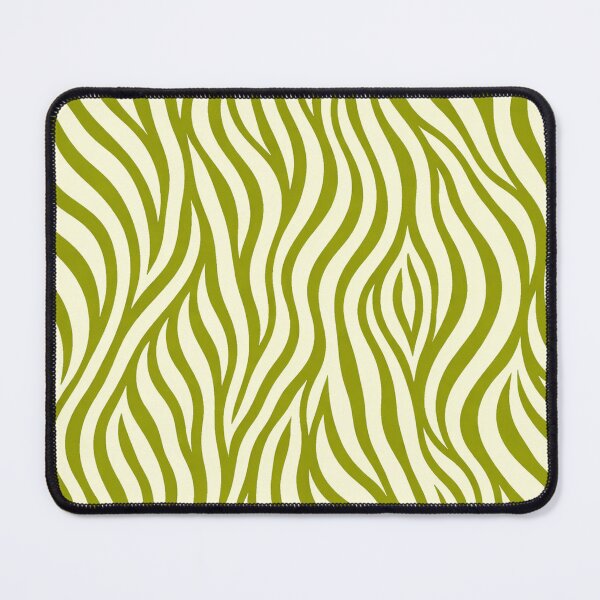 Item preview, Seamless Zebra Print Pattern Deep Lime Modern Aesthetic designed and sold by TheSlowShore.