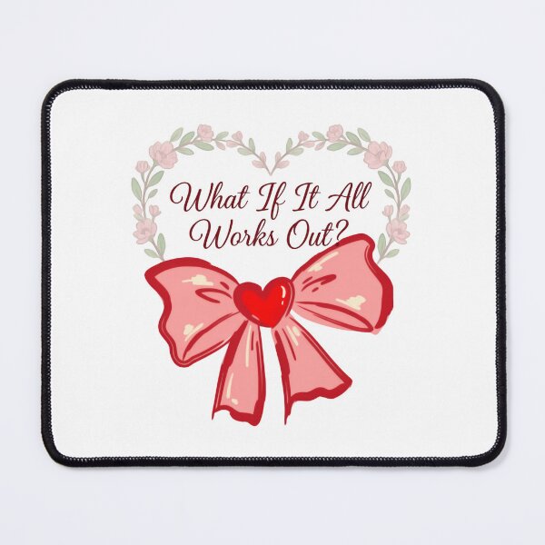 Item preview, What If It All Works Out? Hopeful Healing Quote designed and sold by SkeletonsDanger.