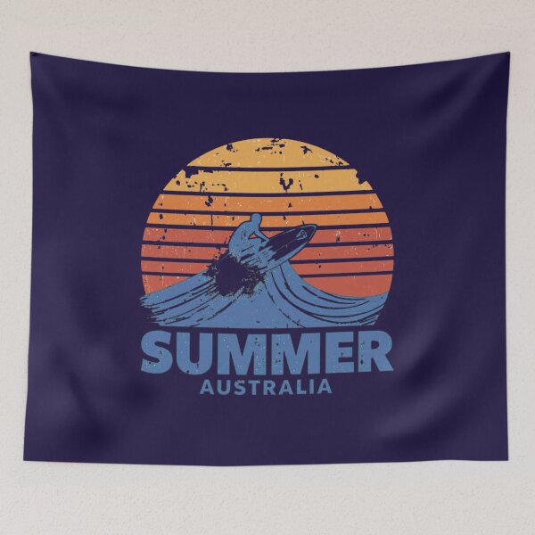 Item preview, Summer Australia Surfing Australia: The Ultimate Guide for Beginners and Pros, Gifts for Surf Girls and Surf Boys T-shirt designed and sold by MalwasBasket.