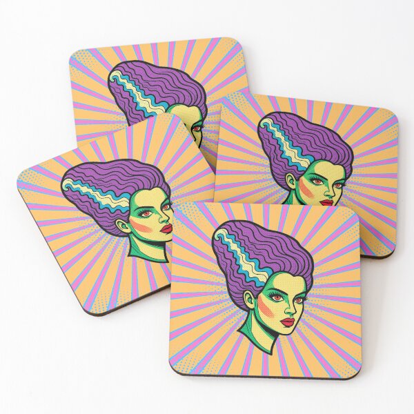 Item preview, Bride of Frankenstein 1937 Vintage pop art  designed and sold by MsBrillMakes.