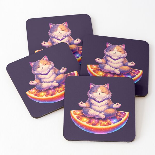 Item preview, Cosmic Zen Cat designed and sold by The boys.
