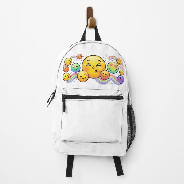 Item preview, Colorful Smiley Faces - Vibrant Multi-Colored Emoji Pack - Happy Expressions designed and sold by RS-Globalist-.
