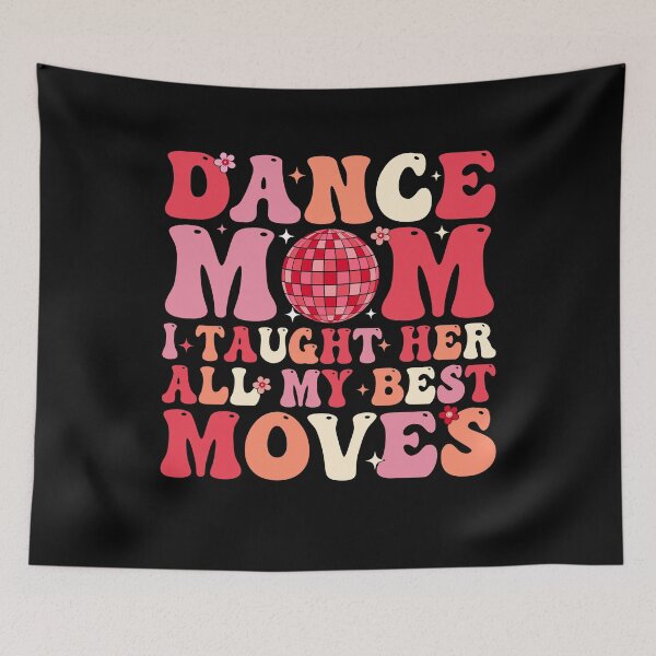 Item preview, Dancer Mom Retro Recital Quote designed and sold by KroghDs.