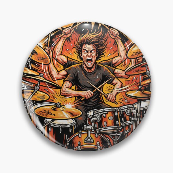 Item preview, Funny Drummer Hit Things Sounds Like Music designed and sold by EKHOAISTORE.
