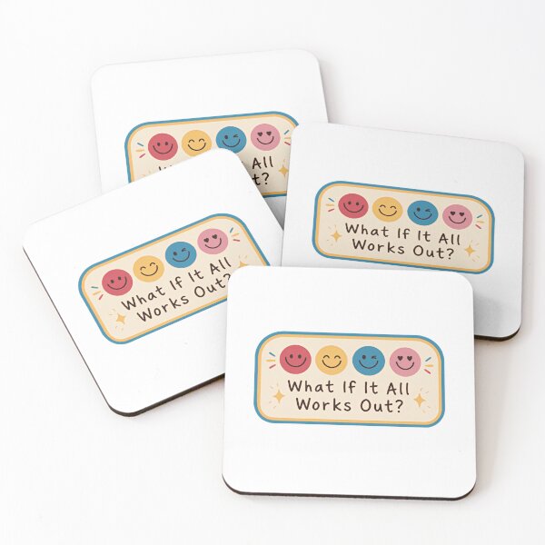 Item preview, What If It All Works Out? Life Motivation Saying designed and sold by SkeletonsDanger.