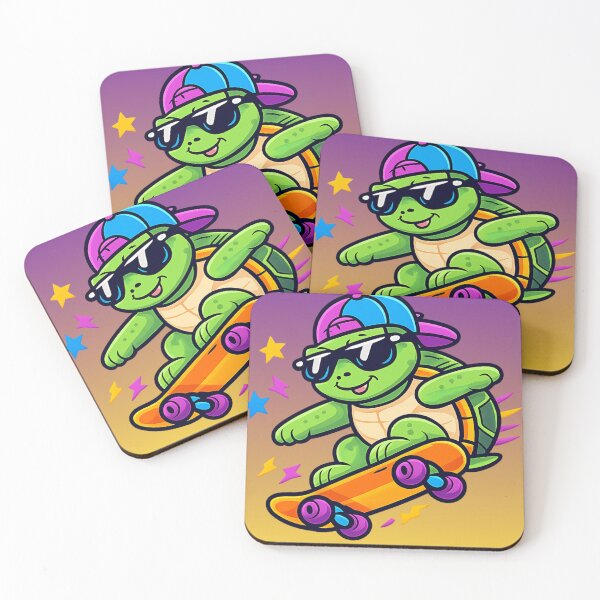 Item preview, Tortoise On A Skateboard designed and sold by McThingummy.