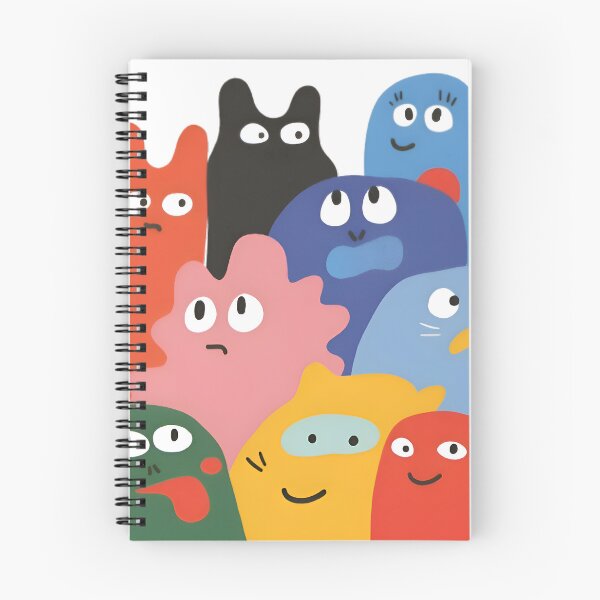 Item preview, Cute Colorful Blob Characters designed and sold by Rangmanch.